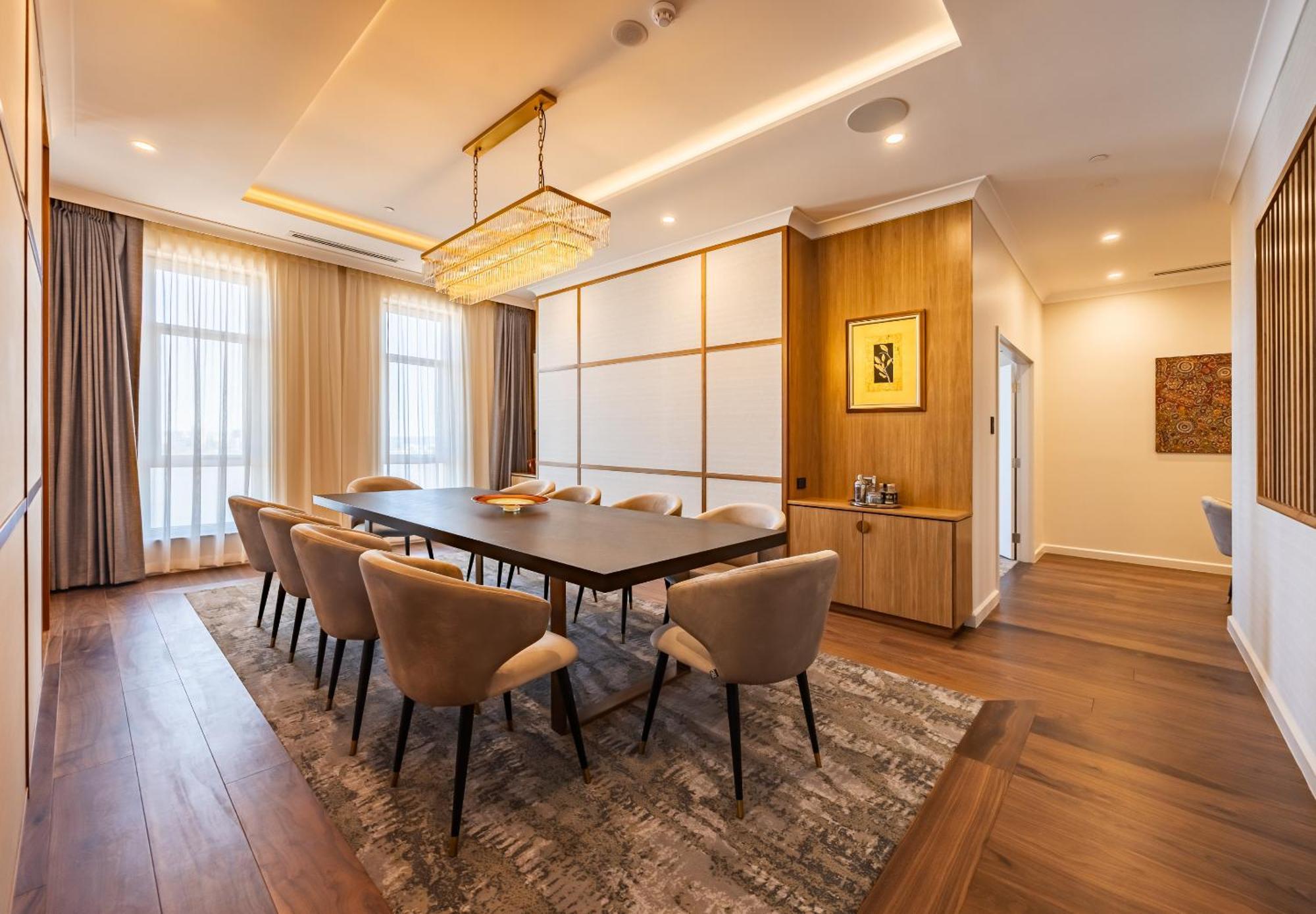 Duxton Hotel Пърт Екстериор снимка The dining room
